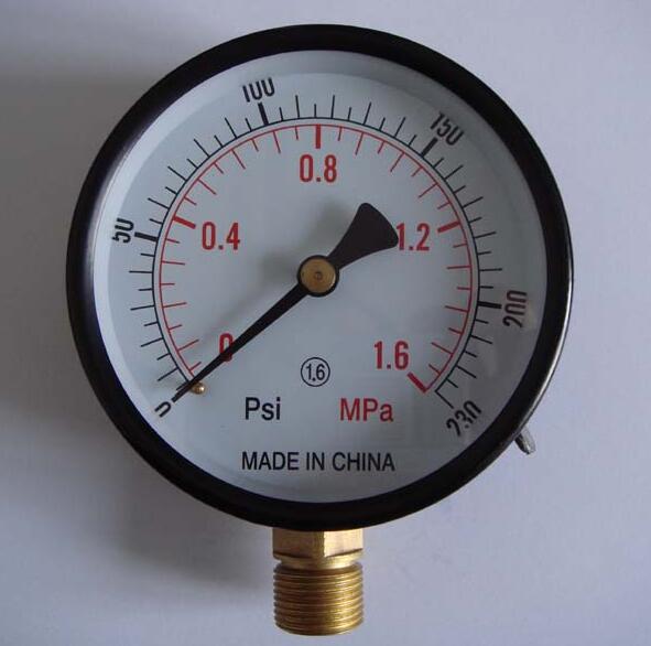 水泵压力表
